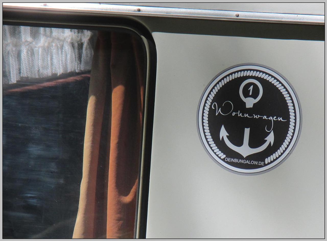DDR Wohnwagen direkt am Strand Dranske Exterior foto